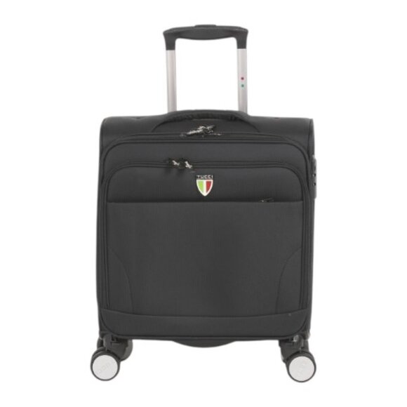 TUCCI 17in Requisito Softside Carry-on Spinner - Picture 1 of 4